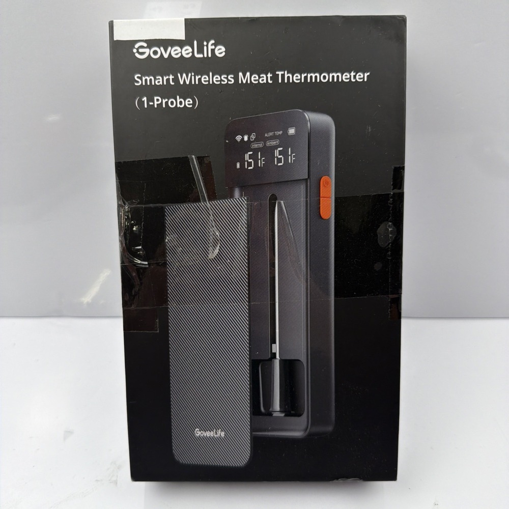GoveeLife Smart Wireless Meat Thermometer with Bluetooth WiFi Ultra Range, Digit
